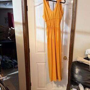 Iris Setlakwe Vibrant Yellow Maxi Dress